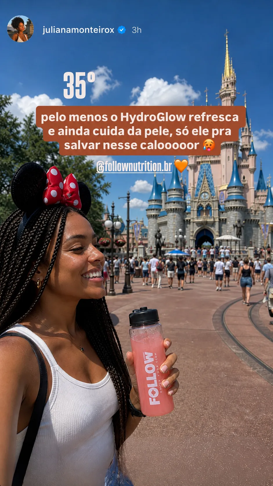 HydroGlow na rotina · momento 9