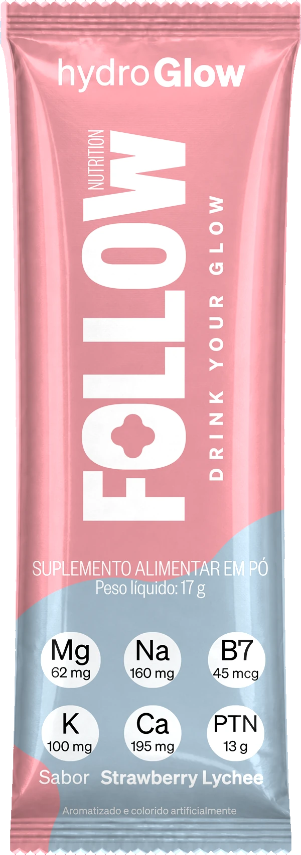 Sachê oficial HydroGlow Strawberry Lychee